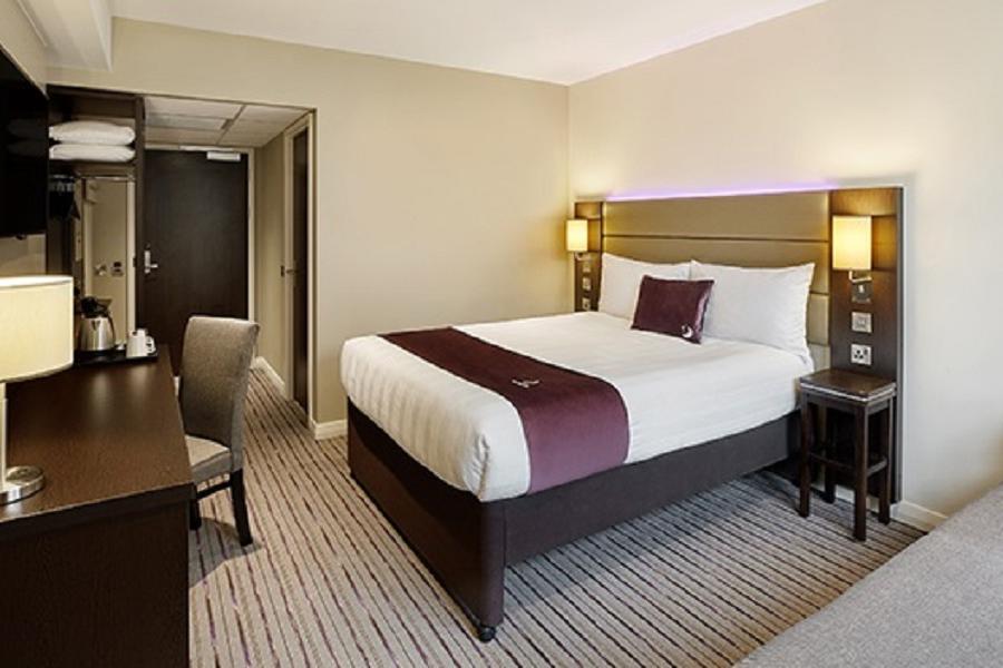 Bedroom at Premier Inn Llantrisant