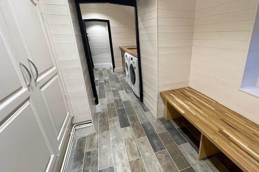 Wet room for after muddy walks