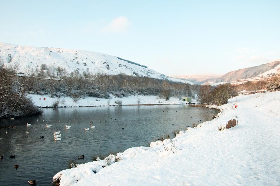 Winter at Cwm Clydach