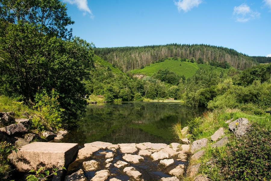 Scenery at Cwm Clydach