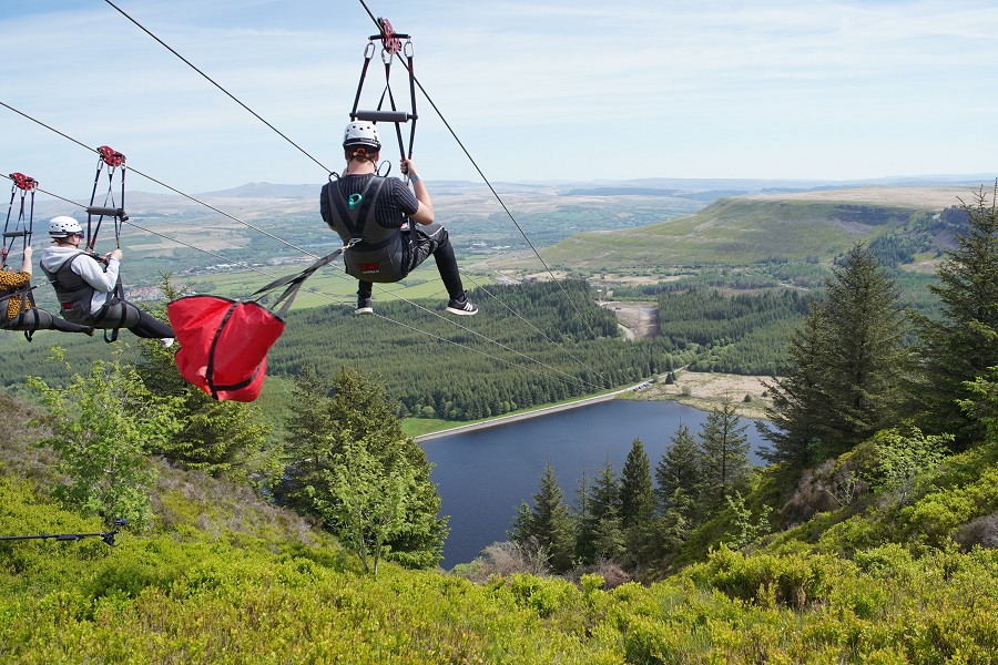 Walk, cycle, scoot or soar through our adventure landscape.