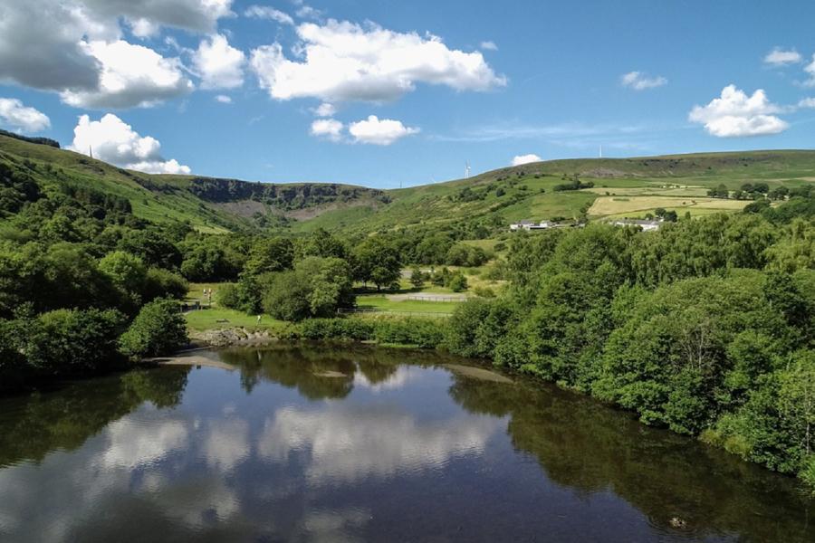 Dare Valley Country Park - Drone footage-3