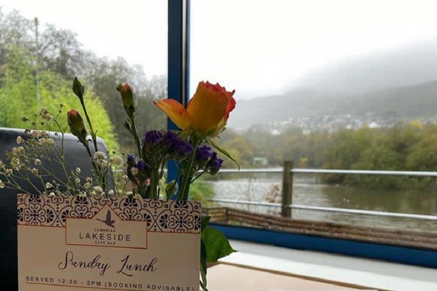 Rainy day views at Lakeside at Cwm Clydach Countryside Park
