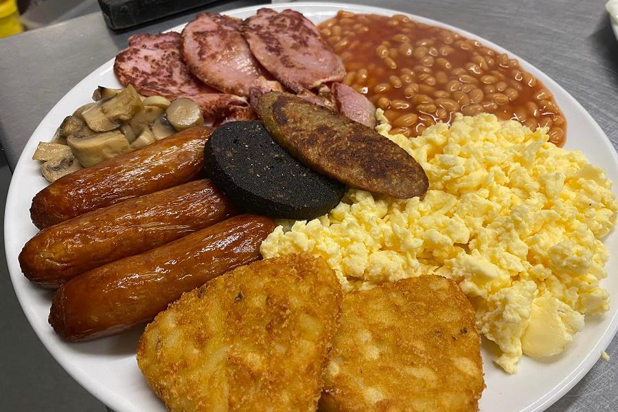 Breakfast at the Toasty Cafe
