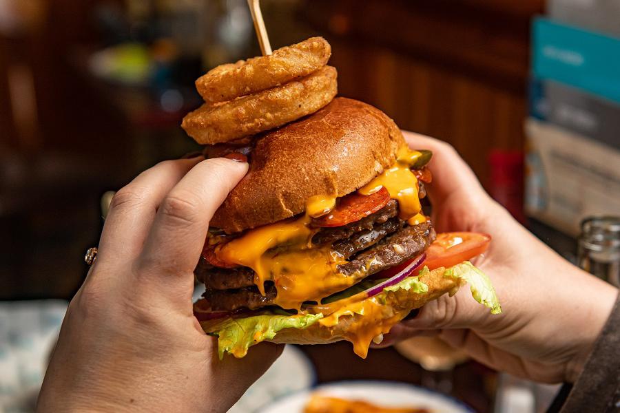 Burger at the Fulling Mill
