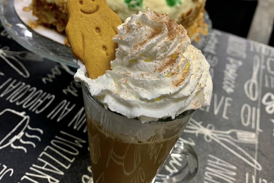Delicious hot chocolate