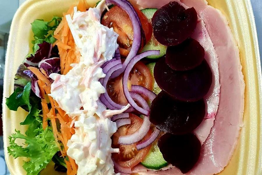 Summer salad at Cresci's