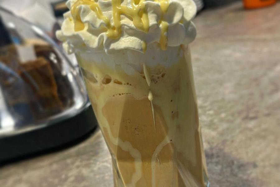 Iced coffee at Out of Office Brunch