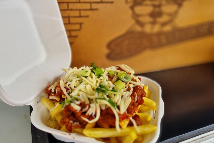 Loaded fries at Busters
